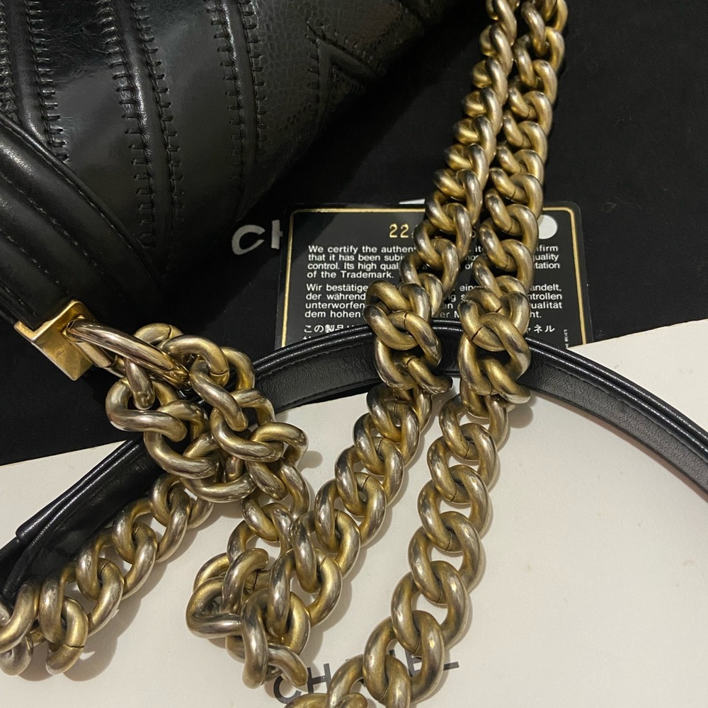 Chanel boy small size - Picture 10 of 17